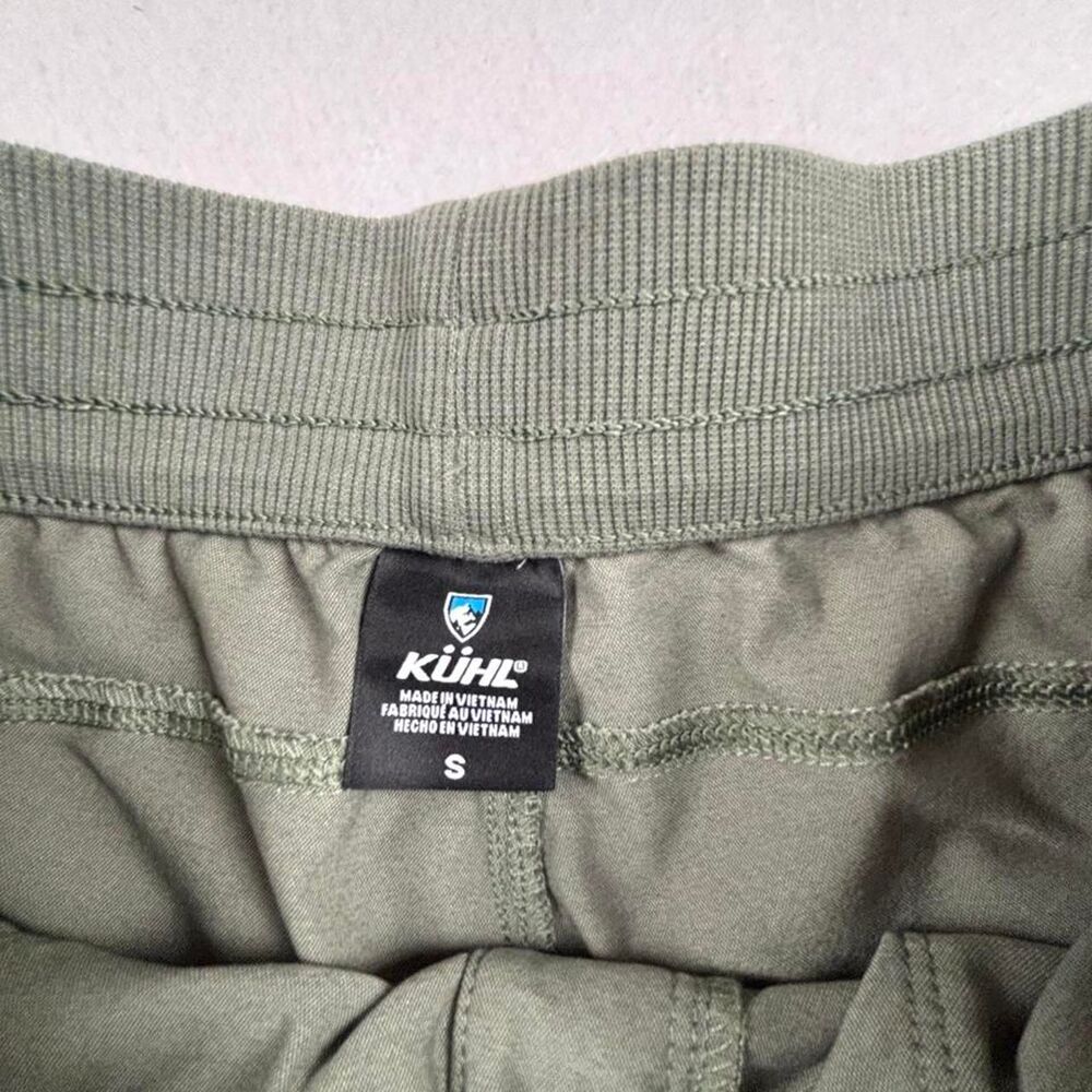 KÜHL Women's Olive Green Hiking Shorts Size Small Lightweight Outdoor Pull On - Picture 2 of 6
